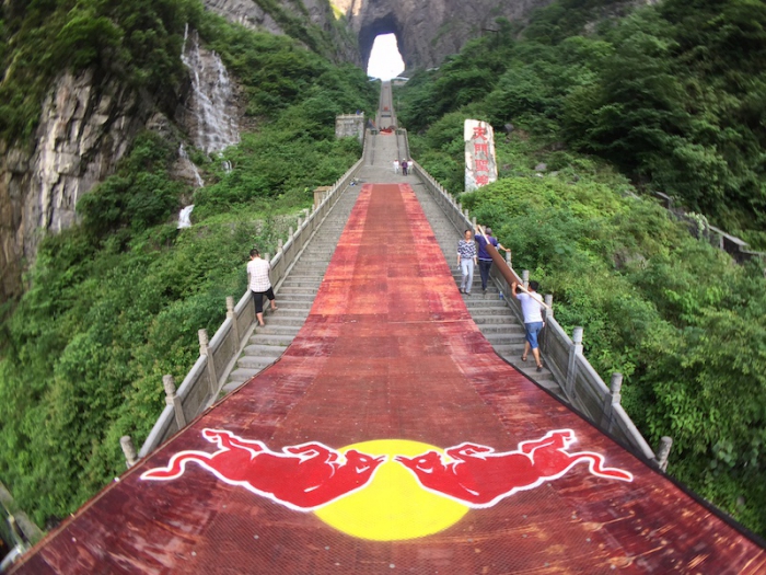 World events: Red Bull Sky Gate - истинным любителям ступенек