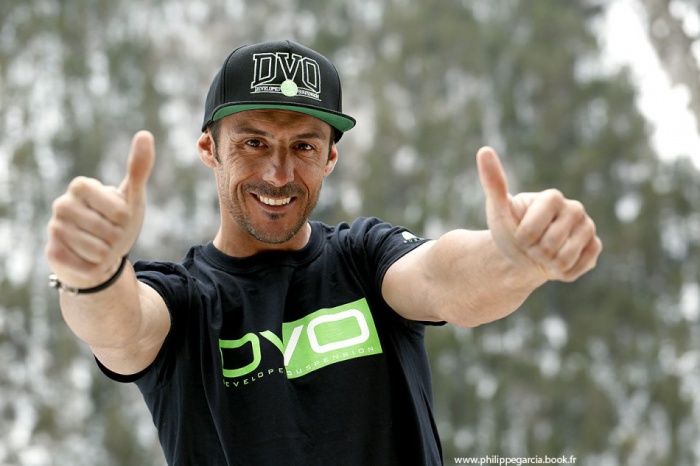 Cedric Gracia and DVO Suspension